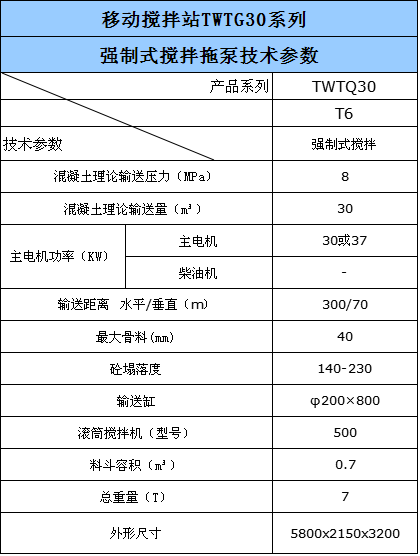 強(qiáng)制攪拌拖泵